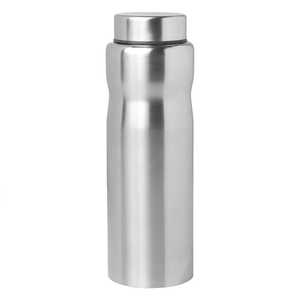 Bouteille d'eau en acier inoxydable à poignée ergonomique, forme profilée, pour le sport, la gym, les voyages, l'hydratation, les boissons, le camping en plein air, gourde métallique - Product Image 1
