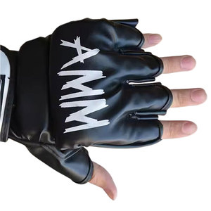Guantes de Sparring Resistentes para Artes Marciales Mixtas, Guantes de Combate de Medio Dedo para Adultos - Product Image 4