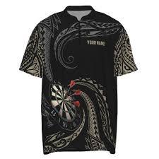 2026 New Design Men's <b>Darts</b> Sportswear Custom Logo Sublimation Print Performance Polo Shirt Breathable Team Apparel - Product Image 3