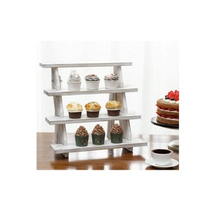 Soporte de Madera Rústico para Cupcakes, Exhibidor de Postres de Madera Natural para Panadería, Cafetería, Restaurante y Uso Doméstico - Product Image 6