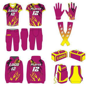 Vente en gros 2026 – Uniforme de football américain de haute qualité, confortable, avec le meilleur design par sublimation, service OEM disponible - Product Image 3