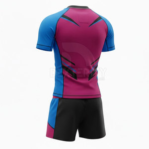 Nuevo Diseño de Uniformes de Rugby Transpirables para Adultos, Hechos en Pakistán, 100% Poliéster, Personalizados para Ropa Deportiva - Product Image 6