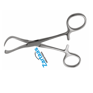 Pinzas para toallas LORNA de acero inoxidable de alta calidad, 13 cm. Fabricante y exportador de instrumentos quirúrgicos. - Product Image 4