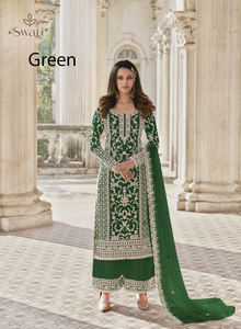 Ropa india y pakistaní, Salwar Kameez, vestido de novia con bordado para damas, listo para usar, ropa de fiesta, éxito de ventas - Product Image 4