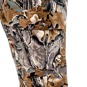 Pantalon de chasse camouflage pour homme, respirant, en polyester, motif canard, vêtements d'extérieur, saison automne - Product Image 6