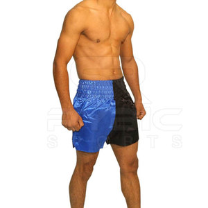 Pantalones Cortos de Muay Thai de Marca Personalizada con Acabado Satinado Suave, Equipo de Entrenamiento Resistente - Product Image 4