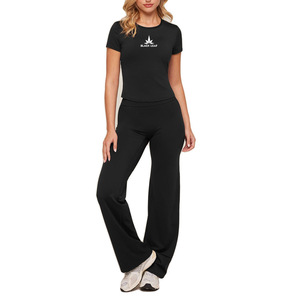 Women’s Premium Cotton <b>T</b> <b>Shirt</b> Wholesale Crew Neck Short Sleeve Custom Logo Apparel Supplier - Product Image 4