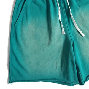 กางเกงขาสั้นผู้ชาย โพลีเอสเตอร์ 100% ผ้าซักแล้ว สีพื้น สไตล์ลำลอง ใส่สบายช่วงฤดูร้อน เอวยางยืด มีเชือกผูก สตรีทแวร์ แห้งเร็ว ระบายอากาศได้ดี - Product Image 6