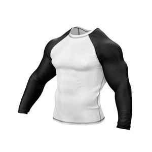 เสื้อแรชการ์ดแขนสั้นป้องกันแสงแดด UPF50+ สำหรับเล่นเซิร์ฟ ว่ายน้ำ MMA ต่อสู้แบบกราปลิง และว่ายน้ำ - Product Image 2