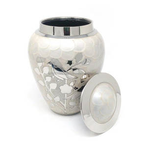 Urna de cremación de latón personalizada al por mayor para cenizas humanas urnas de cremación y recuerdo de metal grandes para urnas de cenizas de hombres y mujeres adultos - Product Image 5