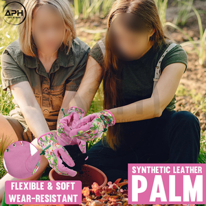 Guantes de Jardinería Florales con Etiqueta Privada, Guantes de Trabajo de Jardín con Impresión Personalizada, Palma Reforzada, Guantes de Jardinería para Exteriores con Dedos Completos - Product Image 6