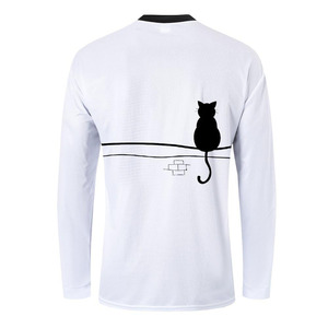 เสื้อเจอร์ซีย์สำหรับผู้ชายแบบสปอร์ตทันสมัย ตัดเย็บทนทาน ระบายอากาศได้ดี ป้องกันรังสียูวี สวมใส่สบาย - Product Image 2