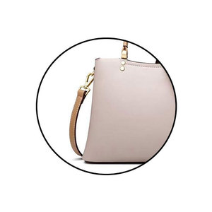 Salva Leather Teal Genuine Leather Tote Bag Soft Detachable Handle Minimalist Style Female Outdoor Hiking Zipper Closure Arcuate - Product Image 5