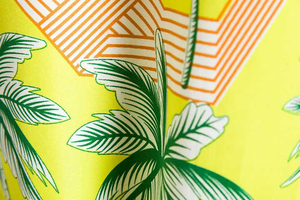 Chemise hawaïenne pour homme, imprimé palmiers tropicaux, manches longues, boutonnée, décontractée, pour l'automne, la plage, les vacances, légère et respirante - Product Image 3