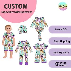 <span class=keywords><strong>Pigiama</strong></span> per Bambini Personalizzato di Halloween, Tutina in Bambù con Personaggio <span class=keywords><strong>Mickey</strong></span>, Abbigliamento in Scatola Misteriosa - Product Image 1