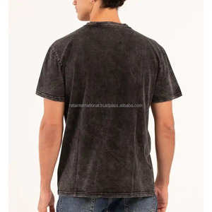 เสื้อยืดคอกลมทรงปกติสไตล์วินเทจสำหรับผู้ชาย สกรีนโลโก้ได้ เนื้อผ้าหนา ใส่สบายในฤดูร้อน แขนสั้น ผ้าฝ้ายแท้ แห้งเร็ว ระบายอากาศดี สวมใส่สบายๆ - Product Image 3