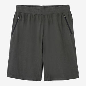 Shorts de sport décontractés pour hommes, taille élastique, séchage rapide, prix usine, motif uni, pantalon de course 2027 - Product Image 2