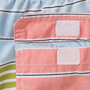 Short de plage respirant motif uni maillot de bain prix de gros short de plage - Product Image 4