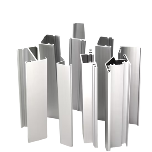 Perfil de Extrusión de Aluminio Serie 6000 Gris Metálico para Puertas Corredizas (Forma Cuadrada) - Product Image 2