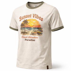Camiseta Estampada Ecológica Personalizada al por Mayor para Hombre - Fabricante OEM, Proveedor Directo de Fábrica - Product Image 3