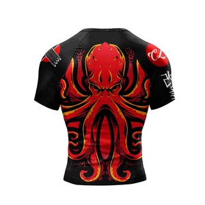 Camisetas de Jiu-Jitsu sin Gi 2026, Rashguard de Compresión para Entrenamiento de Kickboxing, Poliéster y Spandex, Sublimadas, para Gimnasio y Deportes - Product Image 4
