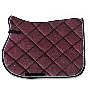 Customized 2026 <b>Square</b> Quilted Comfort English Saddle Pad All Purpose Jumping Premium Quality Horse Saddle Pad - Product Image 1