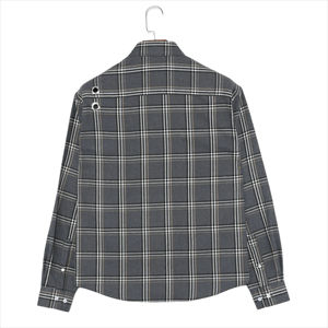 Chemises en flanelle à manches longues à carreaux pour hommes, de haute qualité, avec logo personnalisé, prix de gros, chemises en flanelle tendance - Product Image 2