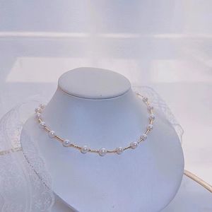 Collier de perles en or 18 carats, modèle classique polyvalent pour les trajets quotidiens, perles fines en cuir de 11 à 12 mm, forme de perle à forte luminosité - Product Image 3