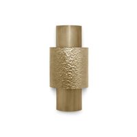 Nouvelle lampe murale en métal METAL WAVE modèle 10299, aspect vintage, facile à installer et à entretenir, pour l'éclairage de chevet