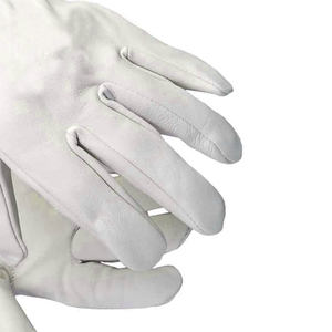 Guantes de trabajo de cuero vacuno de la mejor calidad a precio de mayorista, resistentes al calor, para conducción y uso general. - Product Image 4
