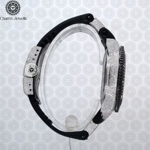 Charm_Jewells Unisex Sport <b>Watch</b> Stainless Steel Case Silicone Band Analog Quartz Movement 42mm Round Dial Water Resistant - Product Image 4