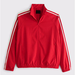 Survêtements en polyester pour hommes, ensemble veste zippée en nylon et pantalon de jogging, ensembles de sport personnalisés, survêtement unisexe OEM en nylon - Product Image 3