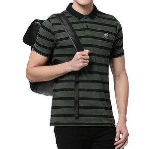 Chemises polo pour hommes respirantes et à séchage rapide, chemises polo pour hommes avec logo personnalisé imprimé, chemises polo pour hommes élégantes de haute qualité - Product Image 2