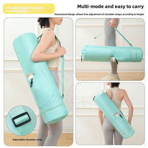 Bolsa de yoga profesional para transportar equipos de fitness y pertenencias personales, con costuras reforzadas y cómoda. - Product Image 5
