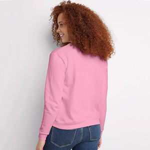 Sweat-shirts à col roulé pour femmes, col haut, manches longues, coupe décontractée, doublure en polaire, mélange de coton doux, décontracté, hiver - Product Image 4