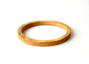 Bracelets en bois de Sissoo fabriqués à la main, design géométrique vintage, bijoux de mode pour femmes, occasions de fête - Product Image 6