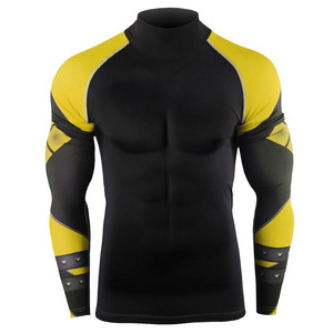 Long Sleeve Compression Rash Guard UV Sun Protection Activewear for Unisex Spandex/Polyester Durable & Quick Dry - Product Image 5