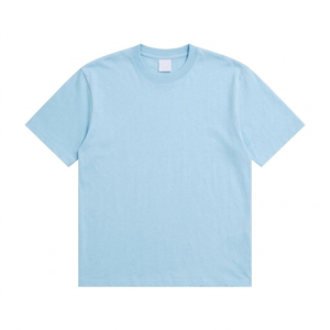 T-shirt pour homme en coton 100% à col rond, respirant, personnalisable, tendance streetwear, vente en gros - Product Image 2