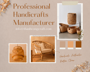 Lustre artisanal en rotin et osier du Vietnam, style rustique, traditionnel, moderne, européen, français, abat-jour personnalisables - Product Image 6