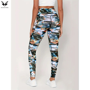 Leggings deportivos de compresión ajustados para mujer, ropa de entrenamiento sin costuras, leggings de cintura alta para gimnasio y fitness para damas - Product Image 4