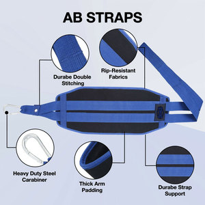 Sangles abdominales réglables de haute qualité et légères pour l'entraînement des abdominaux et du bas du corps, équipement de musculation, sangles abdominales - Product Image 5