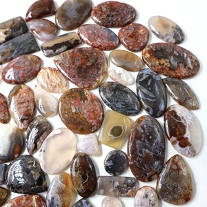 Agate de Turquie Naturelle Rare, Certifiée par un tiers, Formes Poire et Coussin, Vente directe usine pour la fabrication de bijoux, Gemmes de haute qualité - Product Image 2