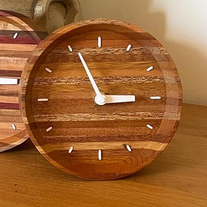 Premium Wooden <b>Table</b> <b>Clock</b> Bedside <b>Clock</b> Perfect For Reading <b>Table</b> Accessory And Workspace Desk Accessory Handcrafted From India - Product Image 5
