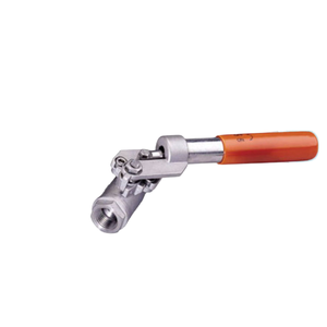 Vanne à boisseau sphérique manuelle en acier inoxydable 1 pouce avec filetage NPT, personnalisable OEM - Product Image 1