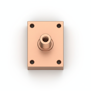 Connecteur Électrique en Cuivre Usiné CNC de Précision, Fixation OEM, Connecteur de Terminal en Cuivre Usiné CNC de Haute Qualité - Product Image 2