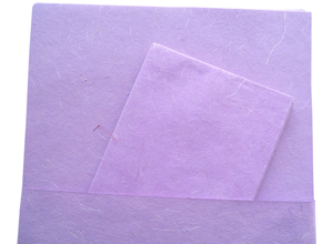 Papiers de tête de lettre en soie de couleur lavande de qualité supérieure, 10 feuilles A4 + 5 enveloppes, vendus en ensemble - Product Image 3