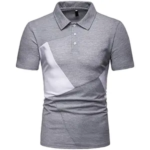 OEM高尔夫马球衫男士3扣衬衫专业马球制造商性能好高尔夫马球衫质量最好