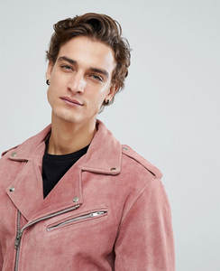 แจ็กเก็ตหนังแกะหนังนิ่มระบายอากาศ - Product Image 4