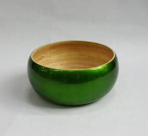 Ensembles de vaisselle de bol en bambou filé de Noël à la feuille d'argent Cooper de haute qualité pour la maison et la cuisine fabriqués au Vietnam - Product Image 4