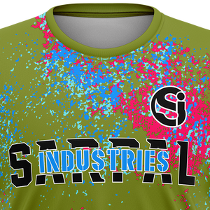 T-shirt décontracté personnalisé avec logo pour homme, vêtements de sport de haute qualité, style vintage, 100 % polyester, sublimation par transfert thermique. - Product Image 4